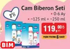 WEE CAM BİBERON SETİ WEE CAM BİBERON SETİ